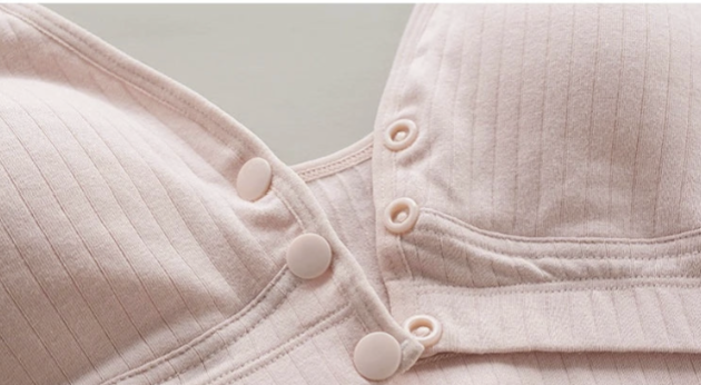 2 PCS | Sujetador Premamá de Algodón – Lactancia Cómoda y Transpirable