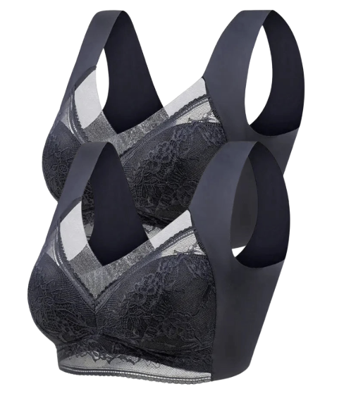 2PCS | Sujetador sin aros de talla grande