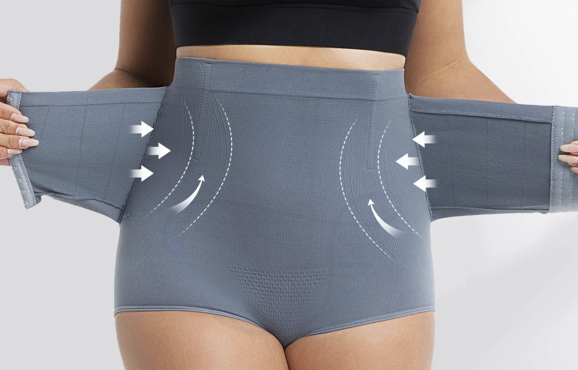 3 PCS | Braga Faja Alta Mujer - Control Firme y Compresión Abdominal