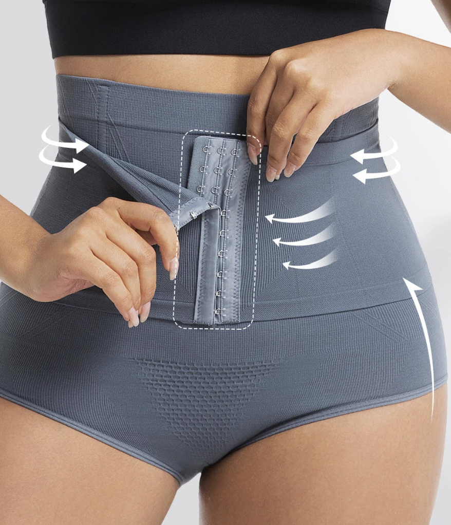 3 PCS | Braga Faja Alta Mujer - Control Firme y Compresión Abdominal