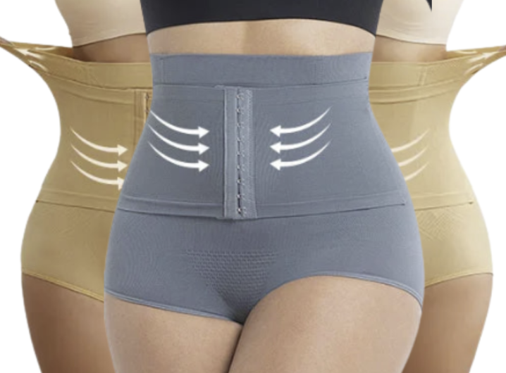 3 PCS | Braga Faja Alta Mujer - Control Firme y Compresión Abdominal