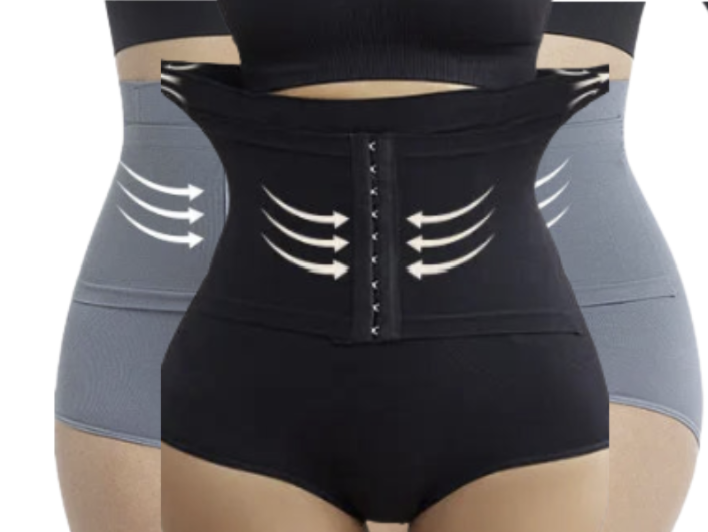 3 PCS | Braga Faja Alta Mujer - Control Firme y Compresión Abdominal