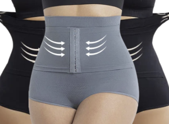 3 PCS | Braga Faja Alta Mujer - Control Firme y Compresión Abdominal