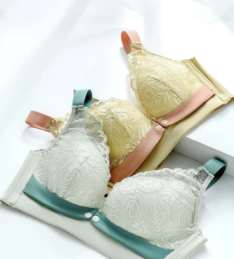 2 PCS | Sujetador de Lactancia Premamá – Comodidad, Sujeción y Transpirabilidad