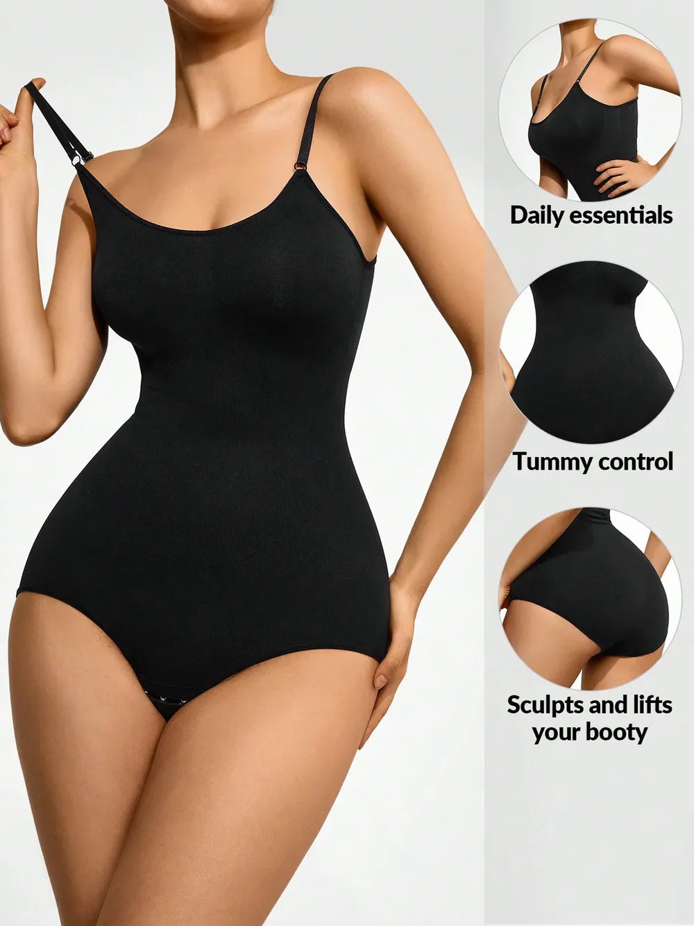 2 pzs | Camiseta tipo corset reductor para mujer – estiliza y define tu figura