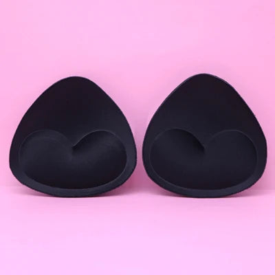 Pack de 6 almohadillas (3 pares) para sujetador | Relleno extraíble tipo push-up