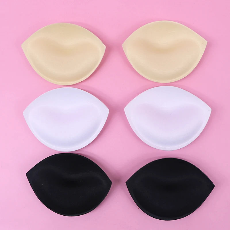 Pack de 6 almohadillas (3 pares) para sujetador | Relleno extraíble tipo push-up
