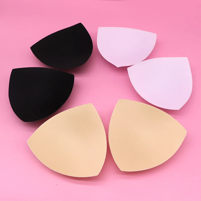 Pack de 6 almohadillas (3 pares) para sujetador | Relleno extraíble tipo push-up