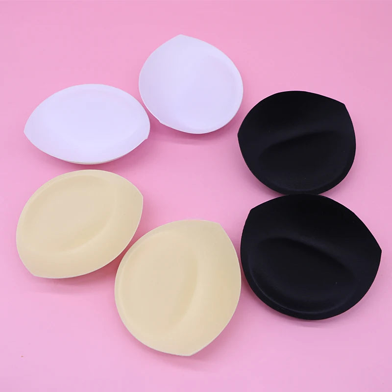 Pack de 6 almohadillas (3 pares) para sujetador | Relleno extraíble tipo push-up
