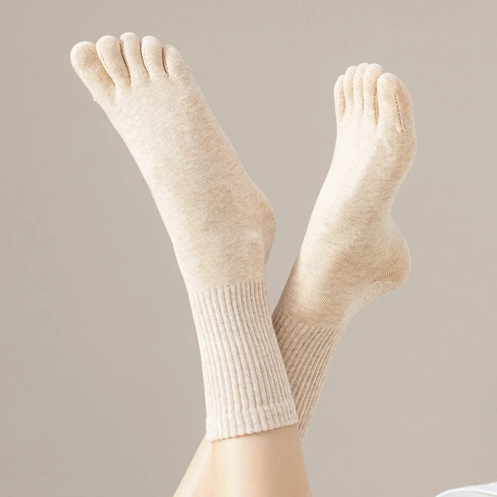Pack de 3 pares de calcetines con dedos para mujer – comodidad, libertad y ajuste perfecto