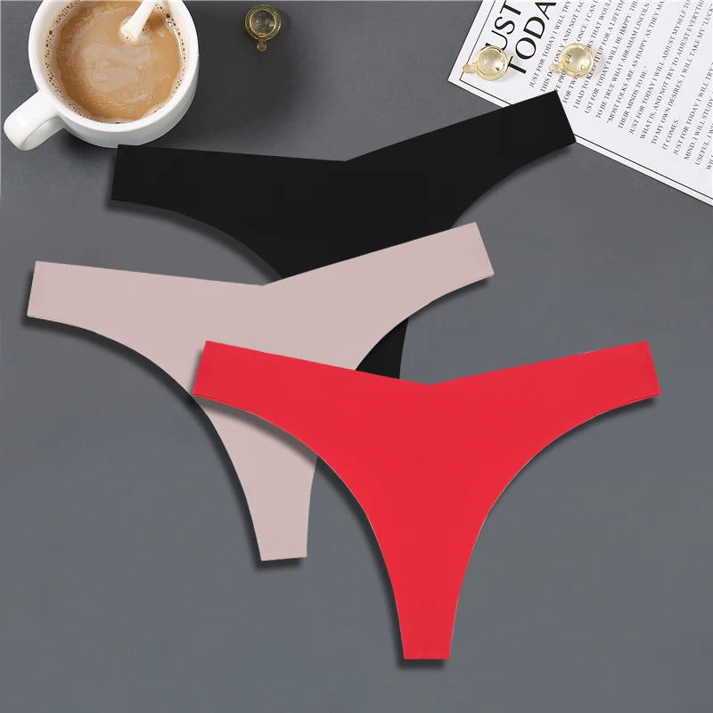 Pack de 3 Tangas invisibles | Sin costuras