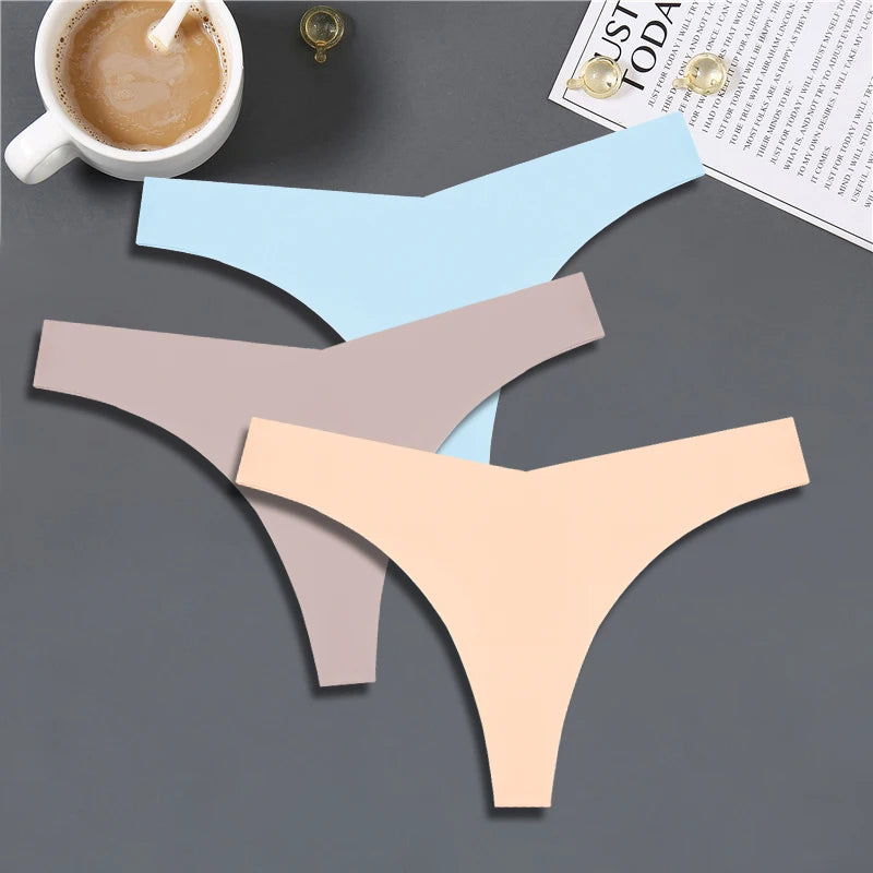 Pack de 3 Tangas invisibles | Sin costuras