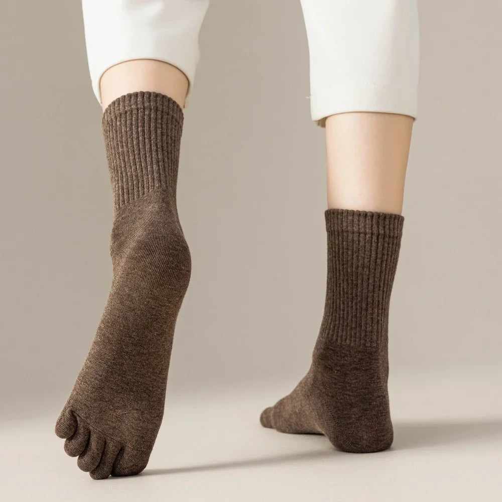 Pack de 3 pares de calcetines con dedos para mujer – comodidad, libertad y ajuste perfecto