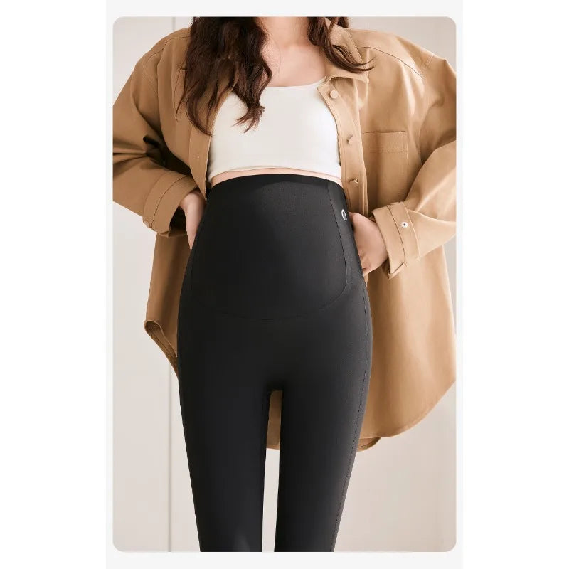 2 PCS | Leggings Premamá con Soporte Abdominal