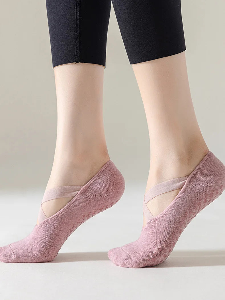 5 Pares de calcetines para hacer yoga, pilates, estar por casa.