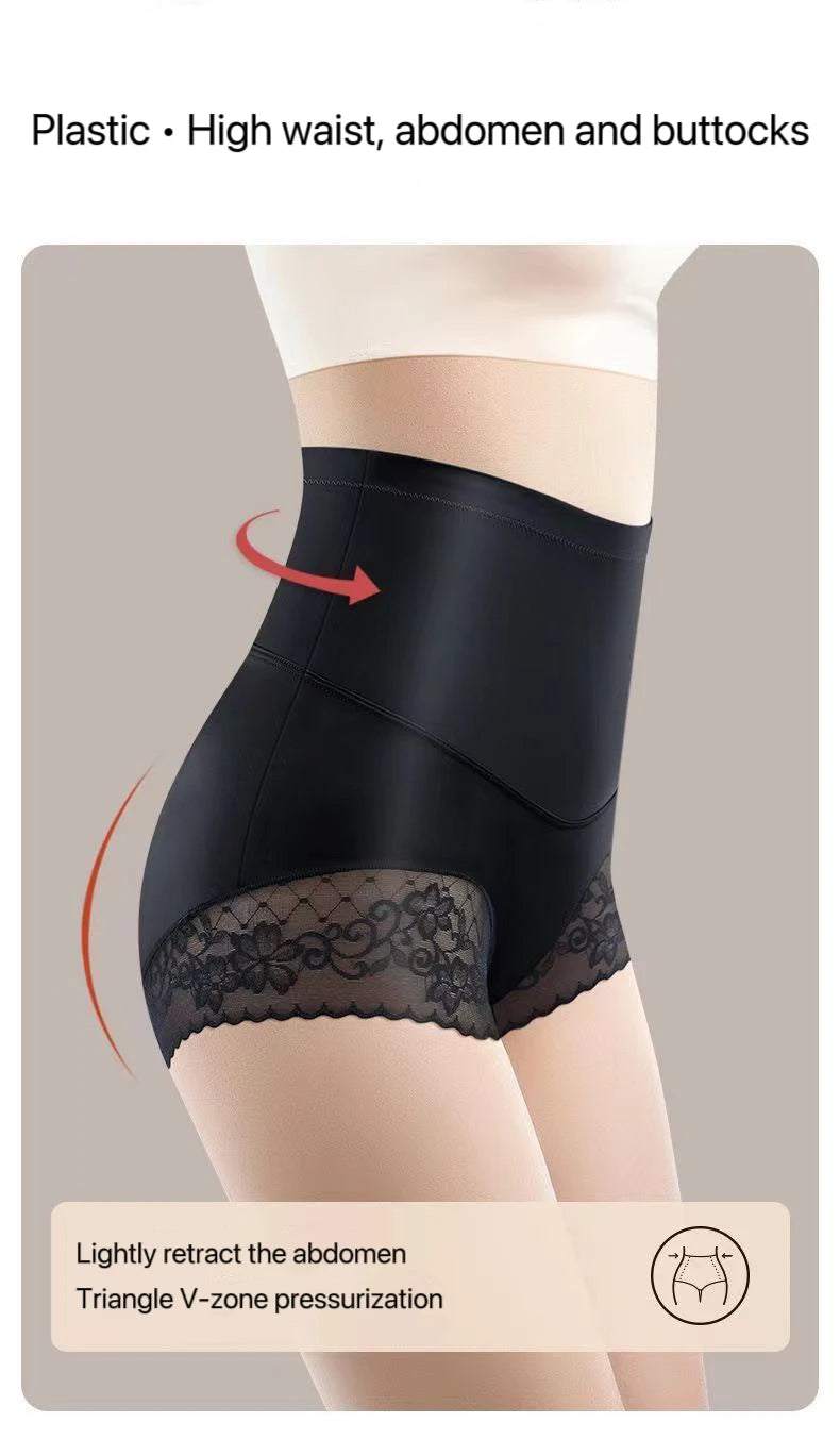 3pcs Braga moldeadora de talle alto para mujer – control suave y realce natural
