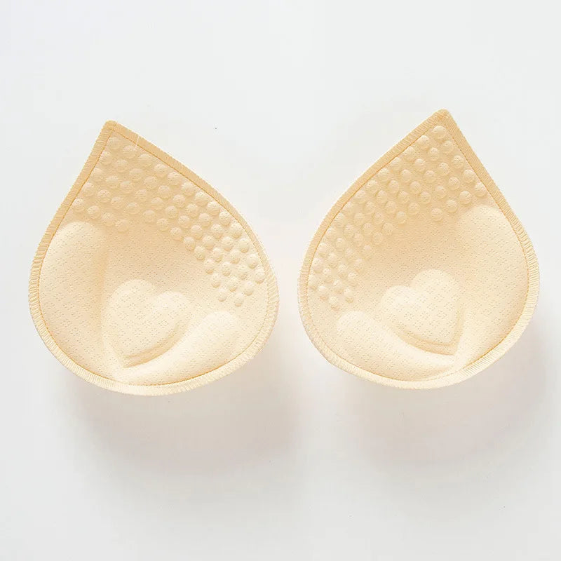 Almohadillas para sujetador en forma de gota | Relleno reutilizable