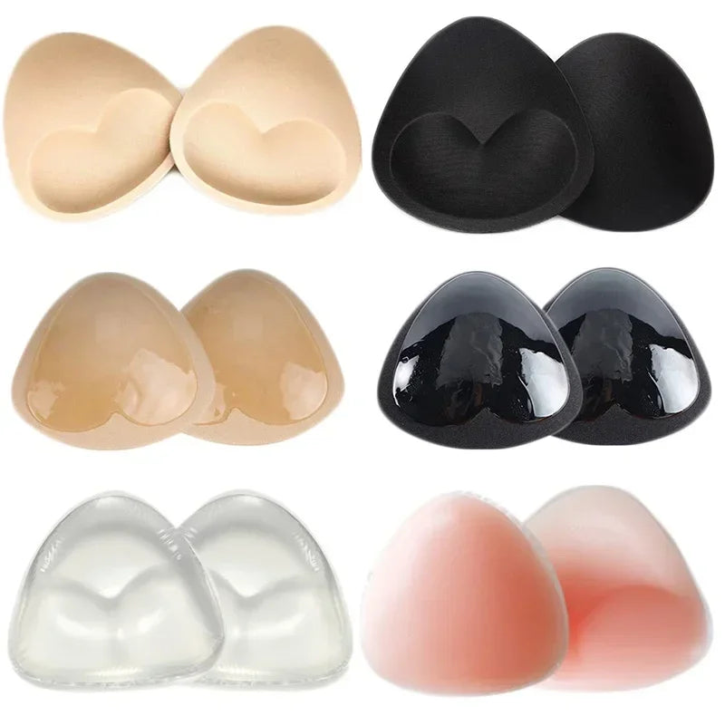 2 Unidades | Almohadillas de Silicona Push-Up para Pecho