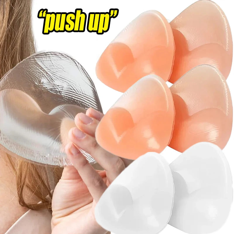 2 Unidades | Almohadillas de Silicona Push-Up para Pecho