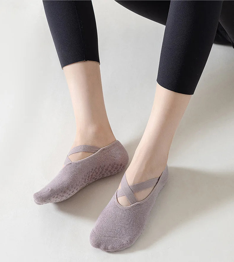 5 Pares de calcetines para hacer yoga, pilates, estar por casa.