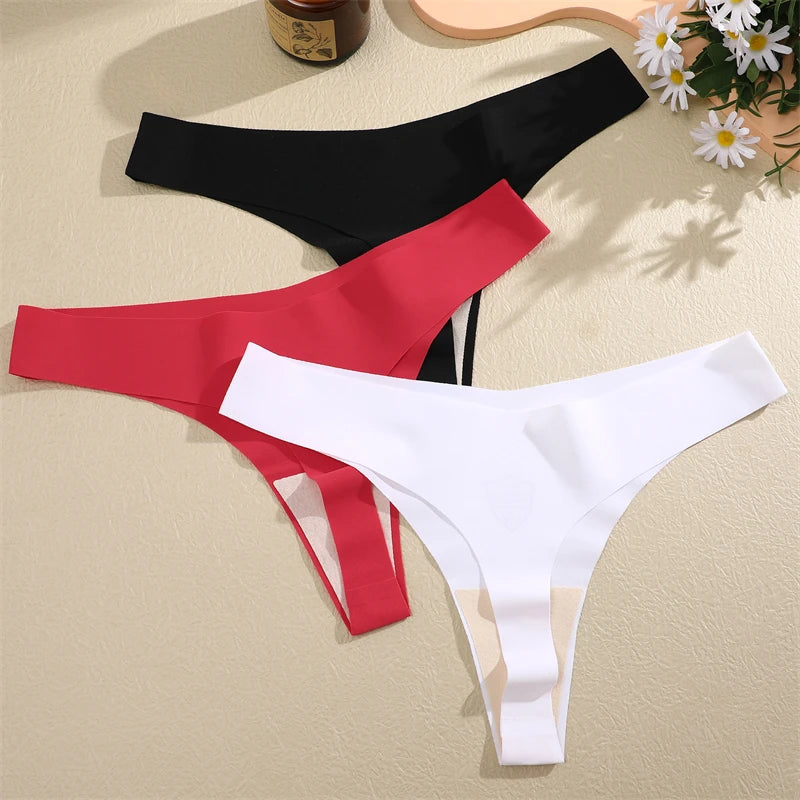 Pack de 3 Tangas invisibles | Sin costuras