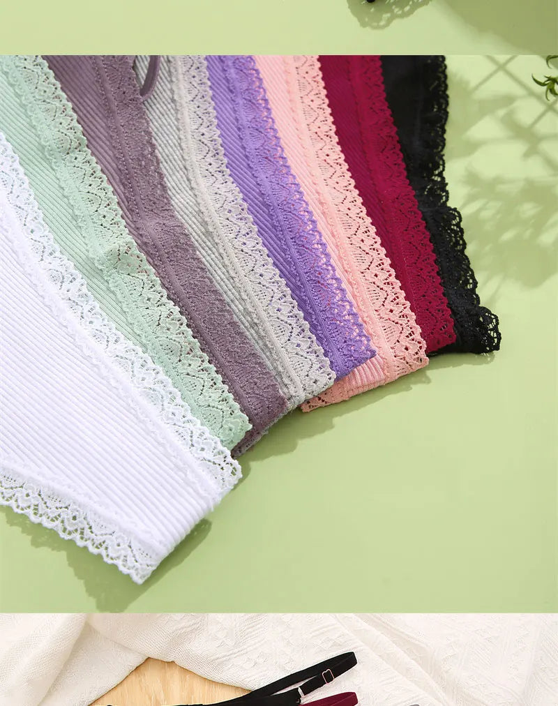 Pack de 5 tangas de algodón para mujer – estilo básico y cómodo