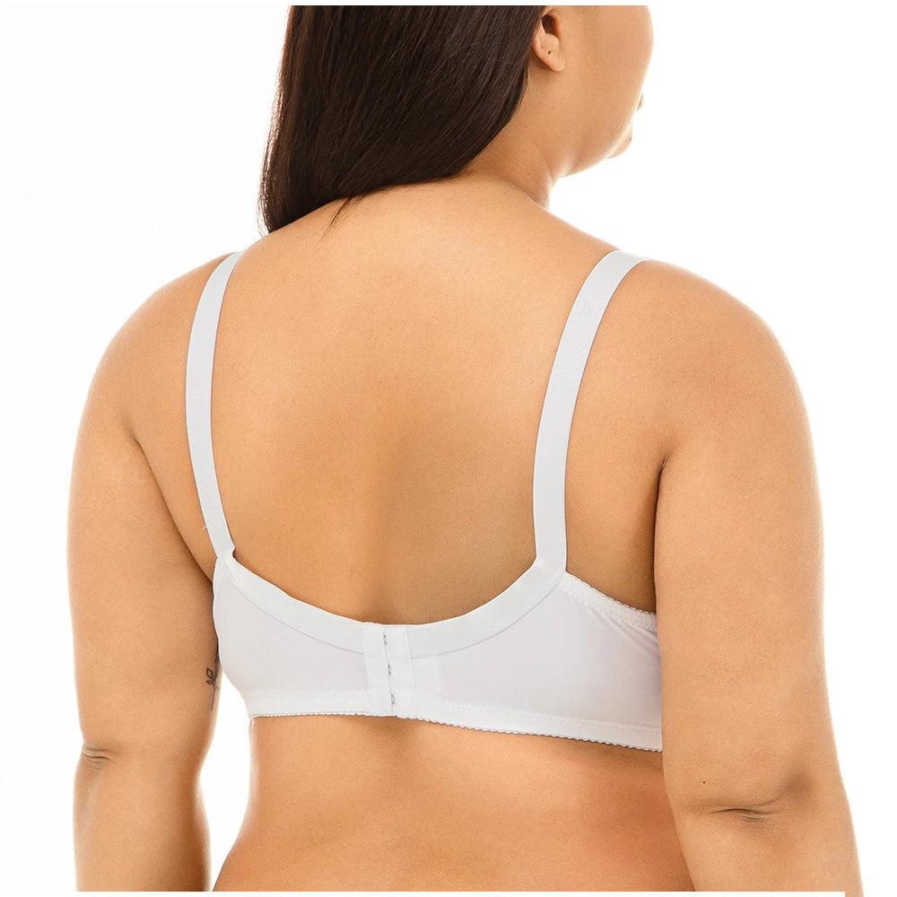 2PCS Sujetador sin aros para tallas grandes C–F | Confort, cobertura y realce natural