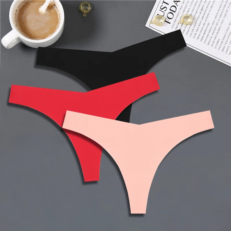 Pack de 3 Tangas invisibles | Sin costuras