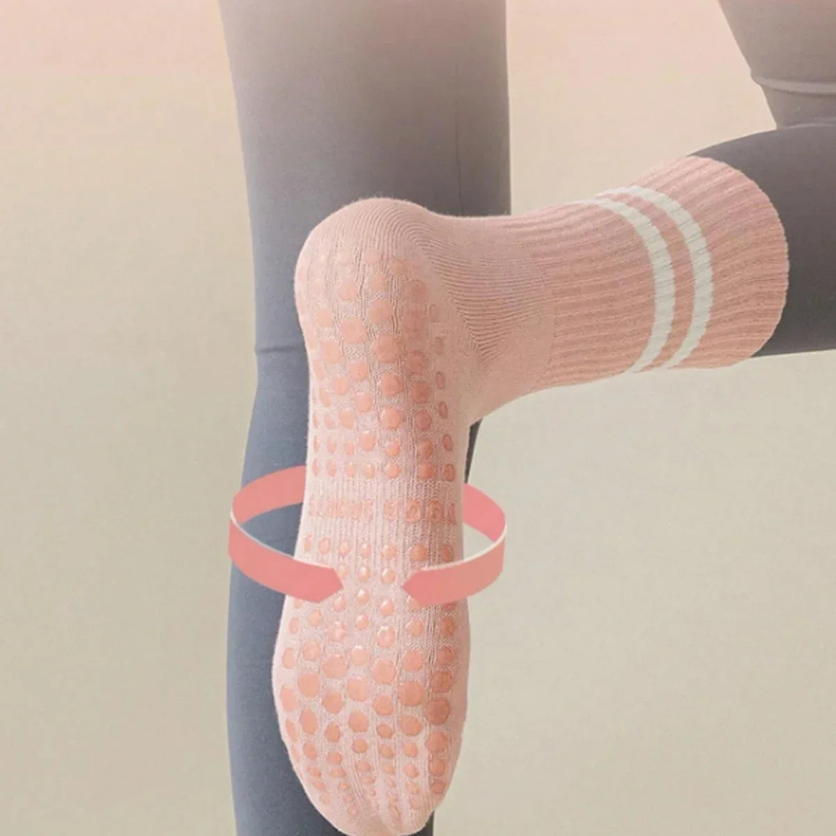 Pack de Calcetines Antideslizantes Pilates & Yoga
