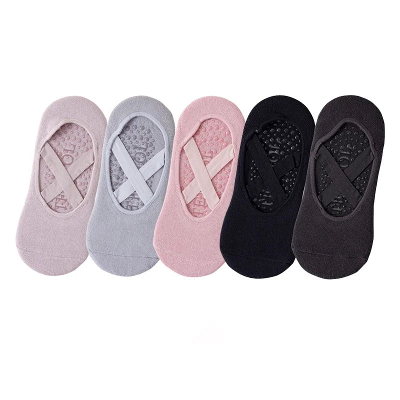 5 Pares de calcetines para hacer yoga, pilates, estar por casa.