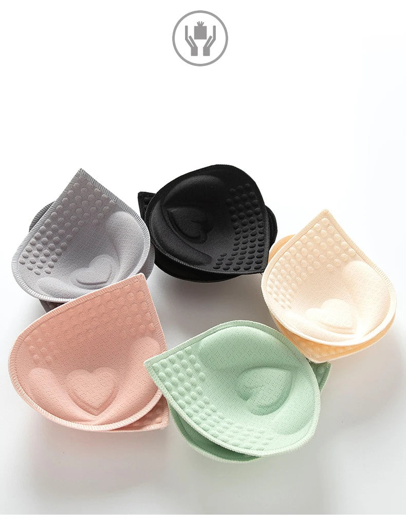 Almohadillas para sujetador en forma de gota | Relleno reutilizable