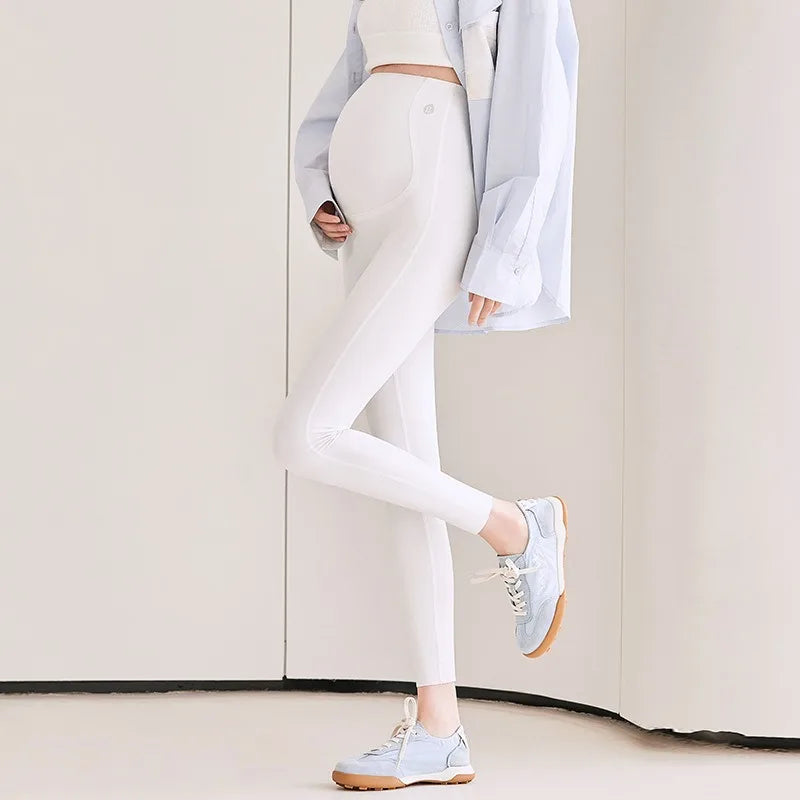 2 PCS | Leggings Premamá con Soporte Abdominal