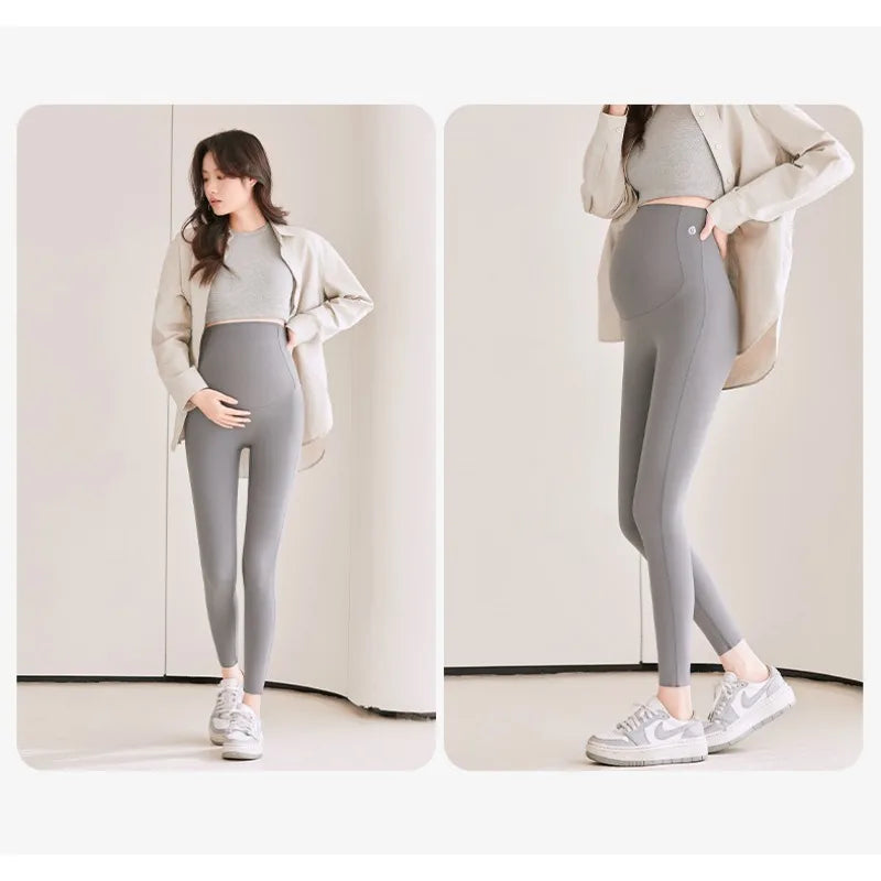 2 PCS | Leggings Premamá con Soporte Abdominal