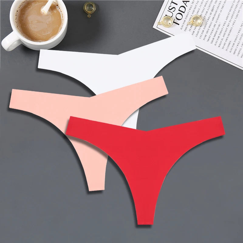 Pack de 3 Tangas invisibles | Sin costuras