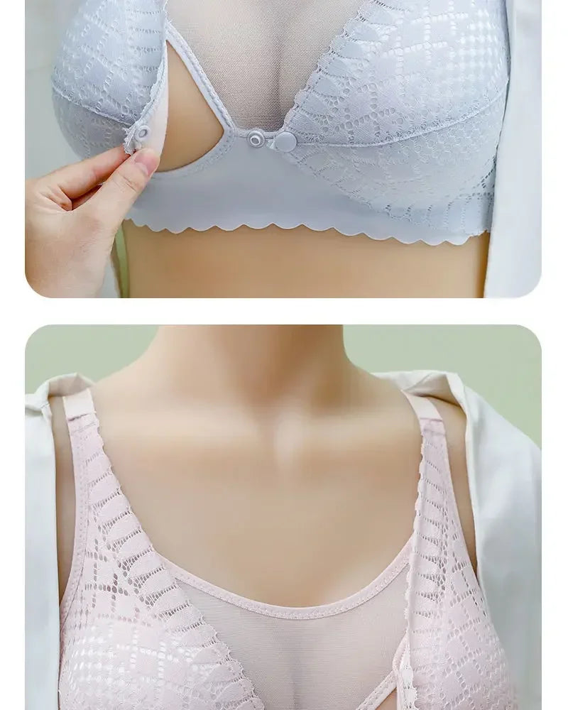 2 PCS | Sujetador de Lactancia con Cierre Frontal – Cómodo y Ajustable