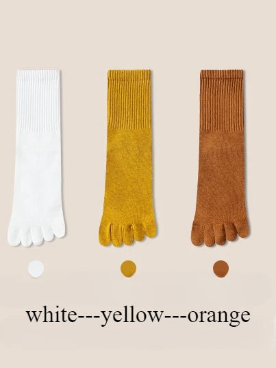Pack de 3 pares de calcetines con dedos para mujer – comodidad, libertad y ajuste perfecto