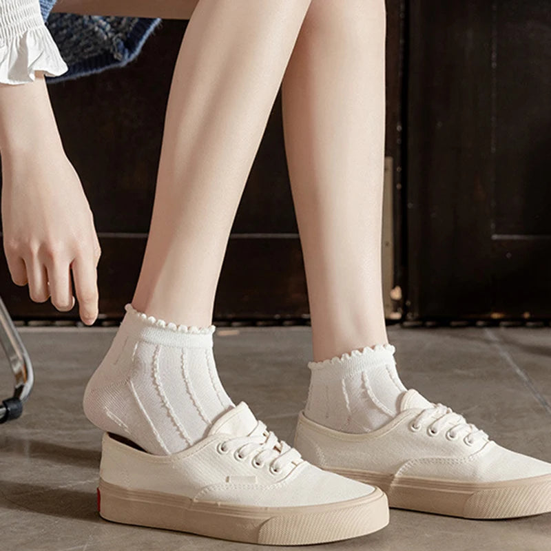 Pack de 5 pares de calcetines para mujer – corte bajo