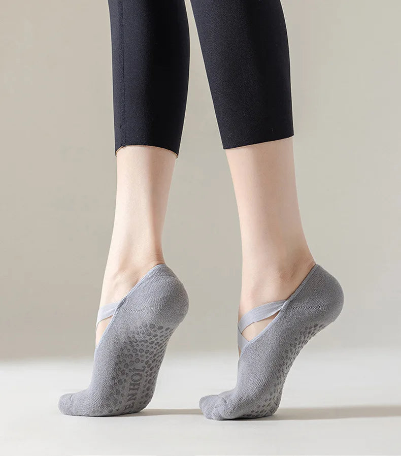 5 Pares de calcetines para hacer yoga, pilates, estar por casa.