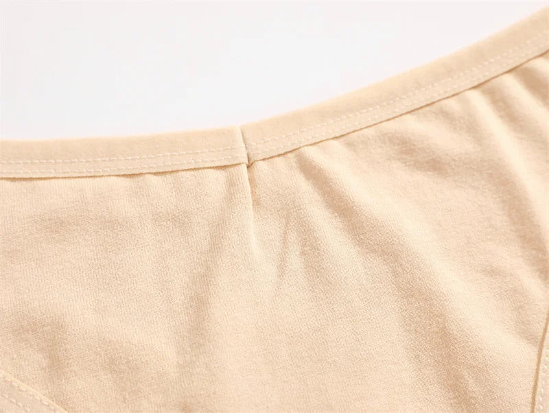 Pack 4 Tangas de Algodón para Mujer | Corte Bajo y Cintura en V