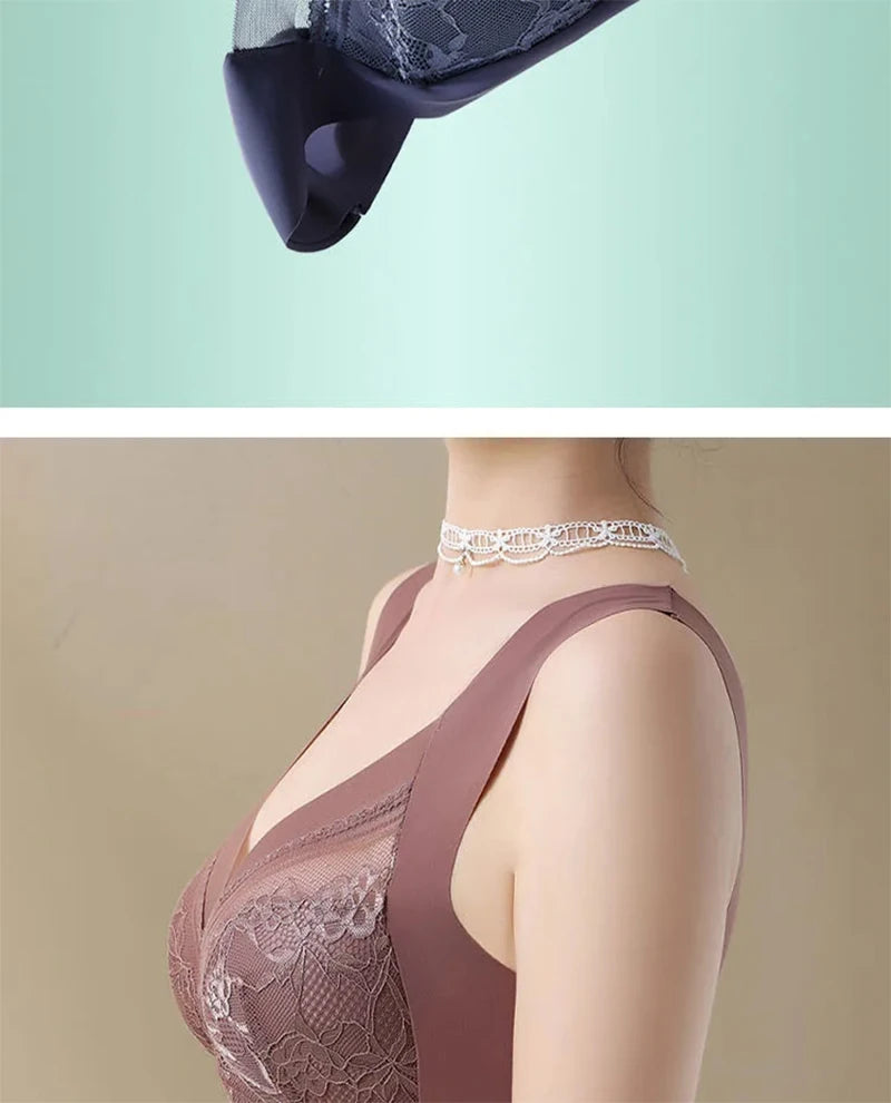 2PCS | Sujetador sin aros de talla grande