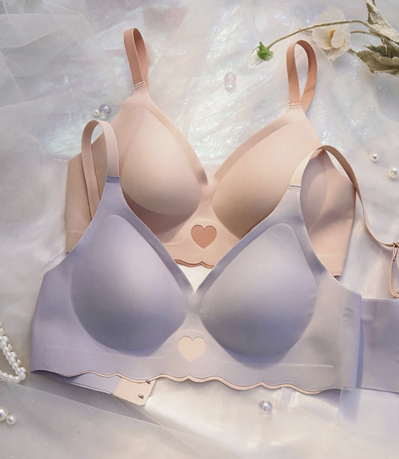 Pack 2 pcs | Sujetador Bralette Sin Costuras | Cómodo, Ligero y Sin Aros