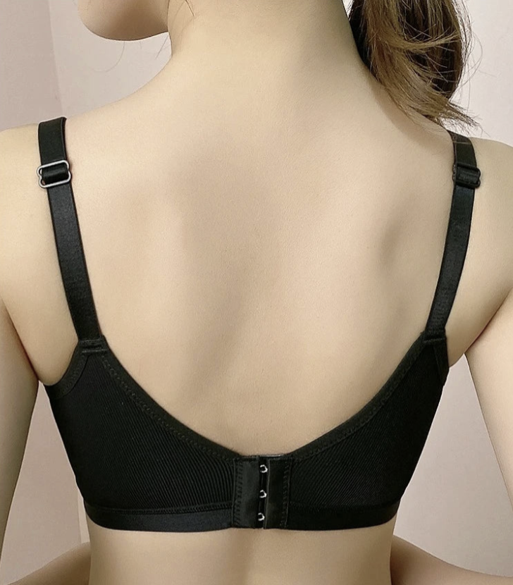 2 PCS | Sujetador de Lactancia Postparto Sin Aros – Algodón Suave y Transpirable