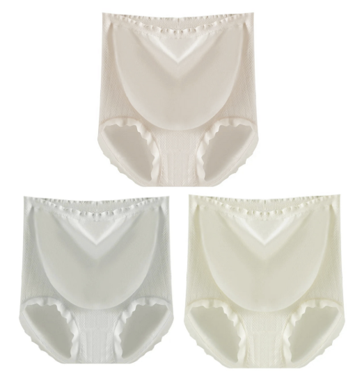 3 PCS | Braguita Premamá Alta de Algodón – Transpirable, Sin Marcas y de Gran Talla