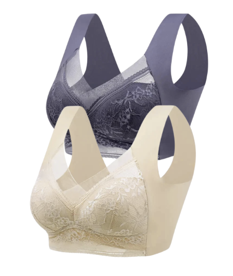 2PCS | Sujetador sin aros de talla grande