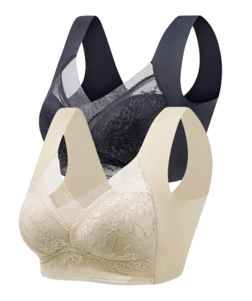 2PCS | Sujetador sin aros de talla grande