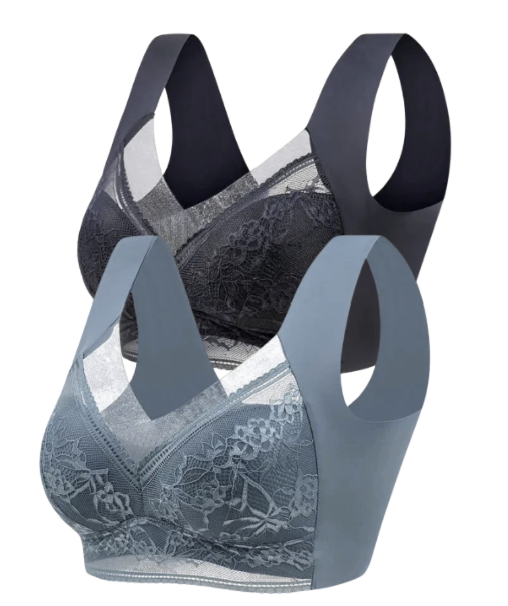 2PCS | Sujetador sin aros de talla grande