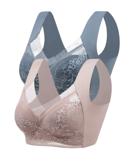 2PCS | Sujetador sin aros de talla grande