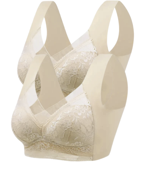 2PCS | Sujetador sin aros de talla grande