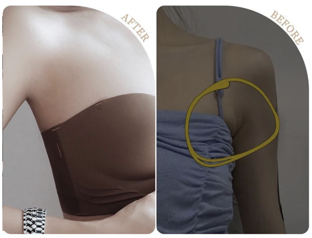 2 PCS | Sujetador Invisible sin Tirantes con Push-Up y Cierre Frontal