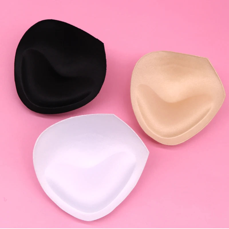 Pack de 6 almohadillas (3 pares) para sujetador | Relleno extraíble tipo push-up